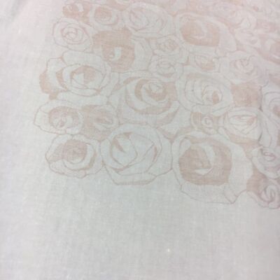 Tampella Sata ruusua vaaleanpunainen pöytäliina 145x220cm Dora Jung