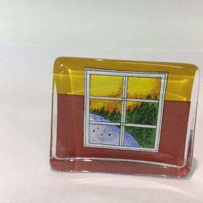 Iittala lasikortti Suojassa metsän