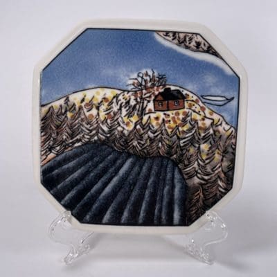 Arabia Heljä Wall plate for Finnair Autumn Ruska 9