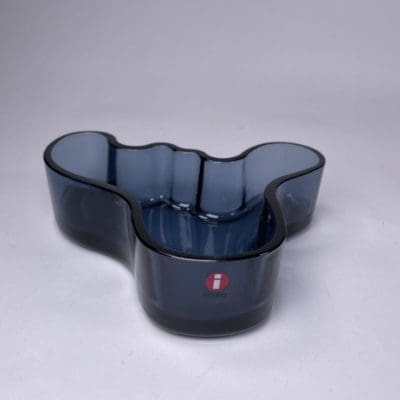 Aalto bowl 40mm high Blueberry Blue
