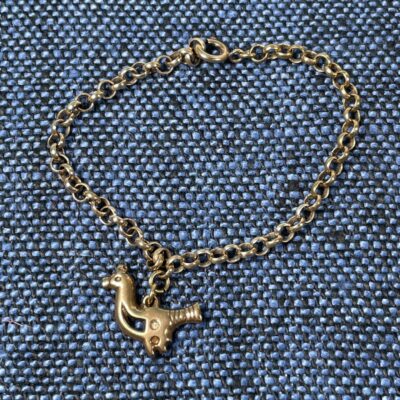 Kalevalakoru Lintunen bracelet bronze