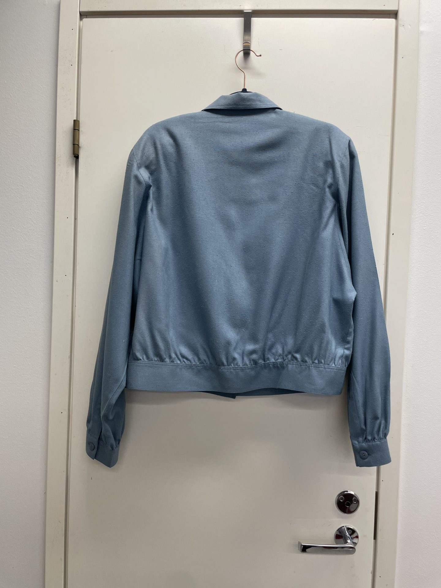 Marimekko jacket L from 1980’s raw silk | Muija