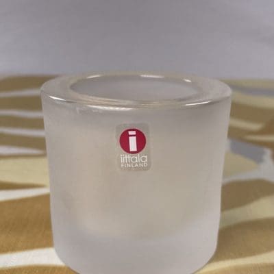 Iittala Kivi votive Matt Clear