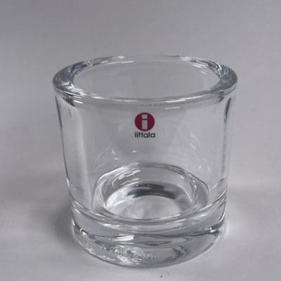 Iittala Iso Kivi tuikku Kirkas 80mm tarra