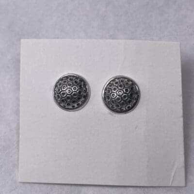 Nappikorvikset 10mm hopeaa