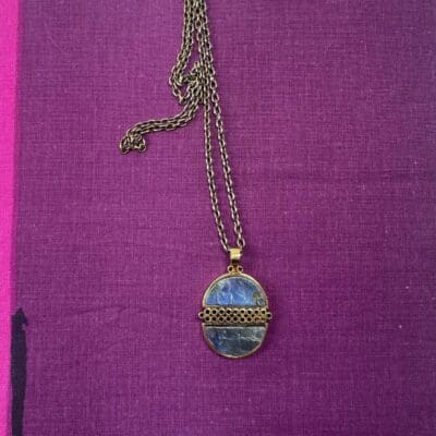 Vintage Bronze Pendandt 62cm