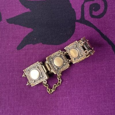 Bracelet Bronze 20cm 1970's