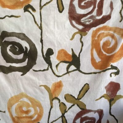 Marimekko Tablecloth Ruusunjalostaja apricot 141x232cm