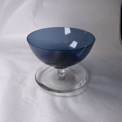 Saara Hopea Dessert Bowl Nuutajärvi blue