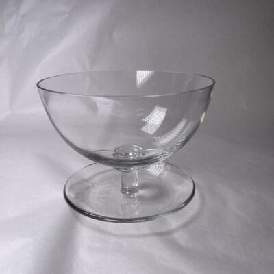 Saara Hopea Dessert Bowl Nuutajärvi clear