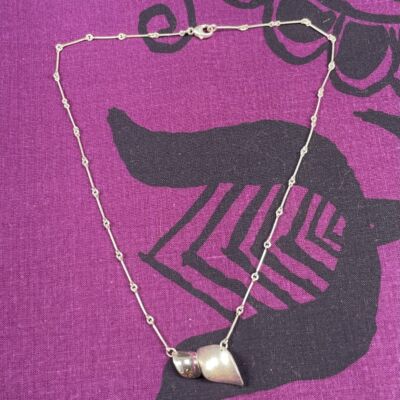 Kalevalakoru Necklace Miss Spring and Earrings Silver