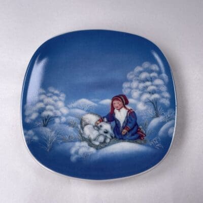 Arabia Wall plate  Maarit 12x12cm