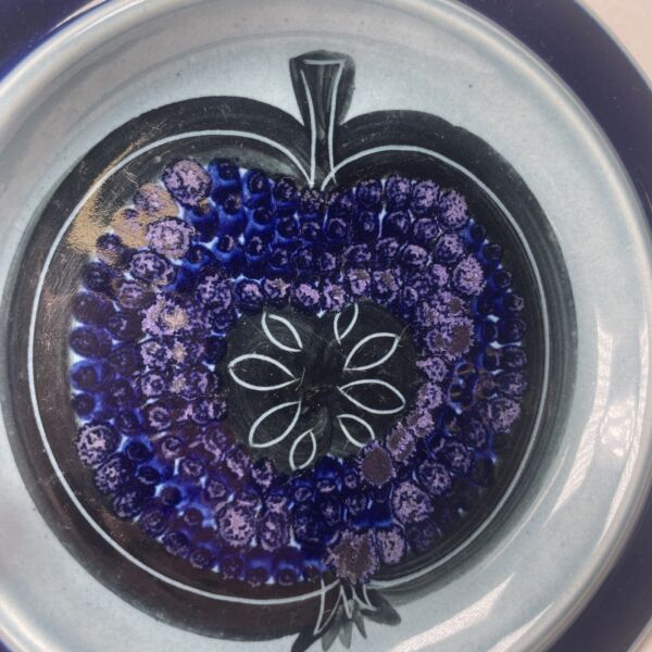 Arabia Fructus plate 20cm blue | Muija