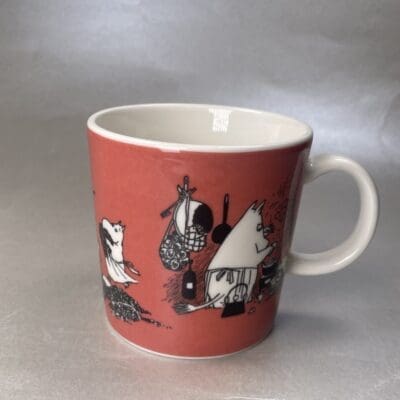 Moomin mug Dark Rose 1990's 3dl