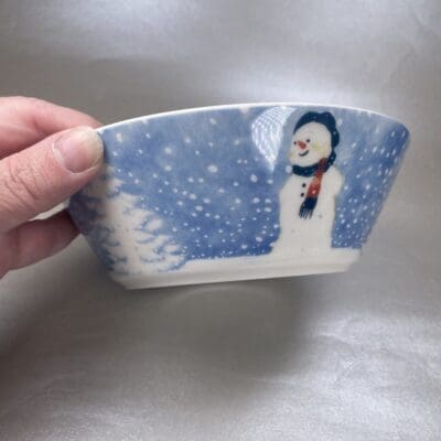 Arabia kulho Lumiukko Minna Immonen 16,5cm