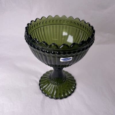 Mari Bowl Old Moss Green Nuutajärvi 155mm