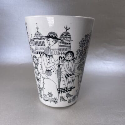 Arabia Emilia maljakko 14cm Raija Uosikkinen