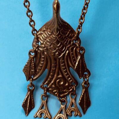 Kalevalakoru bronze necklace