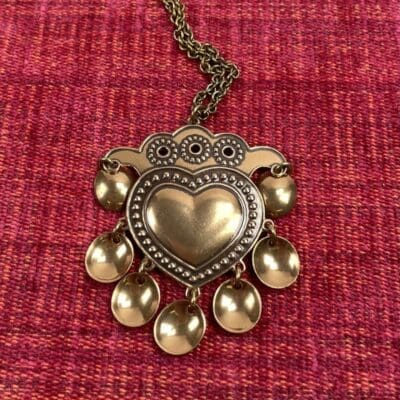 Kalevalakoru Salt heart necklace