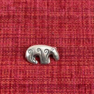 Kalevalakoru Kalevankarhu solki /riipus hopeaa