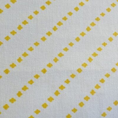 Yellow Dots Cotton Fabric Borås Cotton 157x125cm Kristiina Nyrhinen