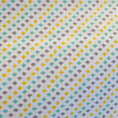 Colorful Cotton Fabric Borås Cotton 155x250cm Kristiina Nyrhinen