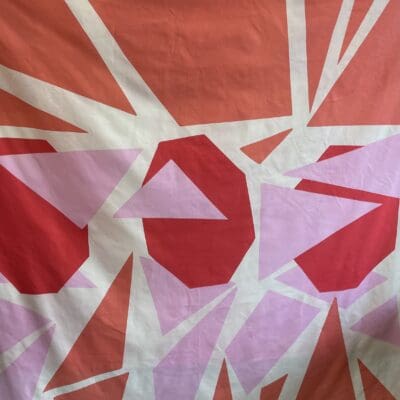 Marimekko Curtain Musta virta 144x290cm Halonen & Korolainen