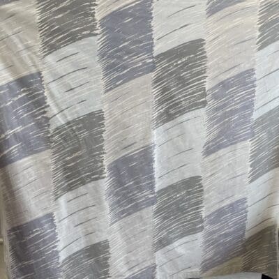 Verho harmaat kuviot 143x129cm