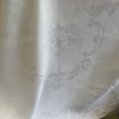Tampella Tablecloth  model 566 white 128x125cm