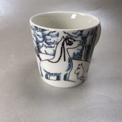 Moomin Mug Snow Horse 3dl