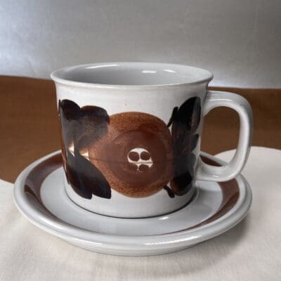 Arabia Rosmarin Big mug and plate