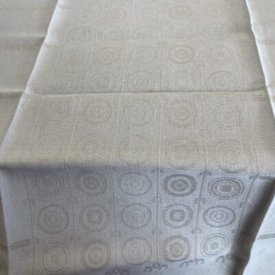 Timber tablecloth natural beige 95x153 Dora Jung