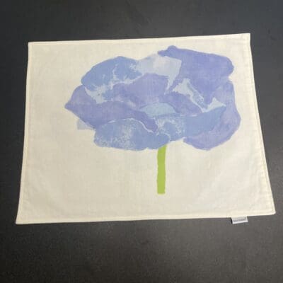 Marimekko Place Mat 33x42cm Hurmio blue Fujiwo Ishimoto