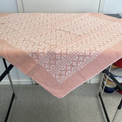 Tampella Tablecloth model 442 pink 84x100cm