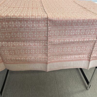 Tampella Tablecloth fabric Apila pink 130x136cm