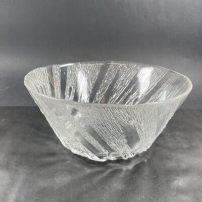 Iittala Kuura Glass Bowl 10x21cm