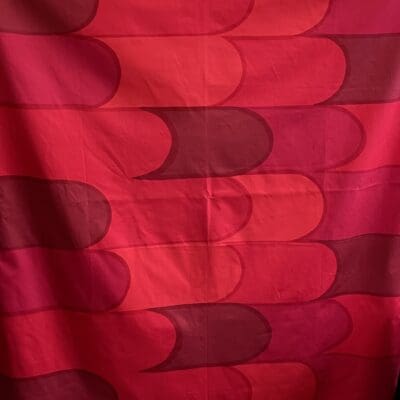 Marimekko Tablecloth Nostosilta red 140x183cm Maija Isola