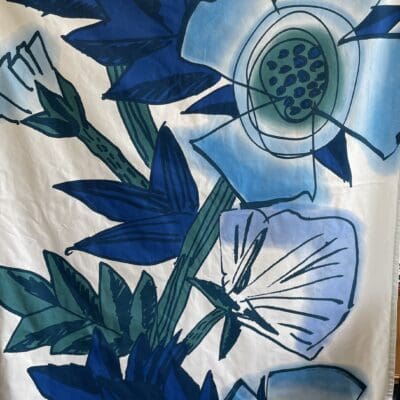 Marimekko Fabric Villi ja vapaa 136x190cm Fujiwo Ishimoto