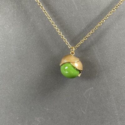 Kalevalakoru Tintti necklace green