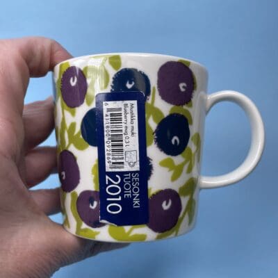 Arabia Teema Mug Blueberry (Mustikka) 3dl
