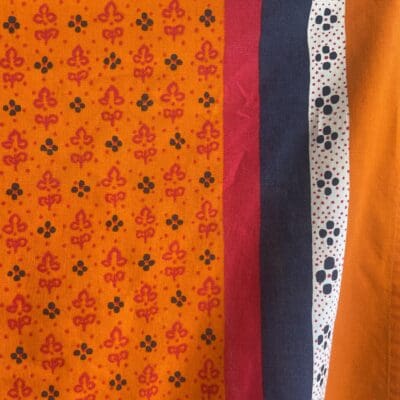 Metsovaara Tablecloth Orange 118x152cm