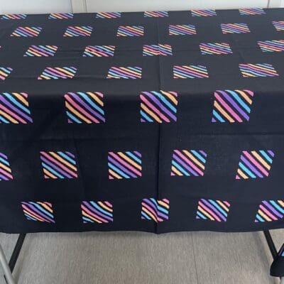 Finlayson Tablelconth black  142x175cm