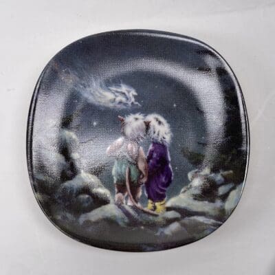 Arabia wall plate Sydänystävä 8 Troll