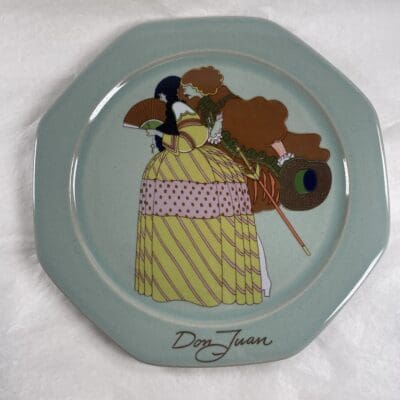 Höganäs Octagon Plate 26,5cm Plate Don Juan