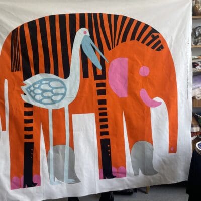 Marimekko Fabric Karkuteillä 145x130cm Maija Louekari