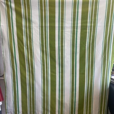 Curtain Green Stripes 136x216cm