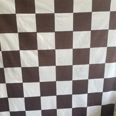 Marimekko Curtain Kukko ja Kana Brown 137x248cm Maija Isola