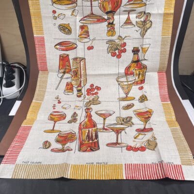 Cocktail Teatowel Linen