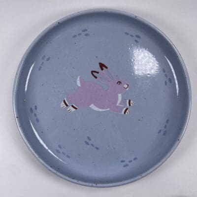Pentik Murr murr Rabbit plate 20cm