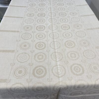Tampella Timber Tablecloth Natural 130x196cm Dora Jung